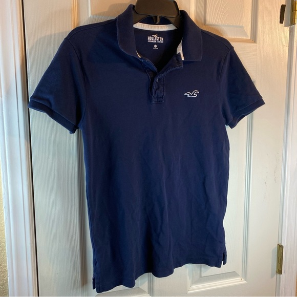 Hollister Other - Hollister Mens XS Polo Advanced Stretch Preppy Golf Outdoors Navy Casual Sports